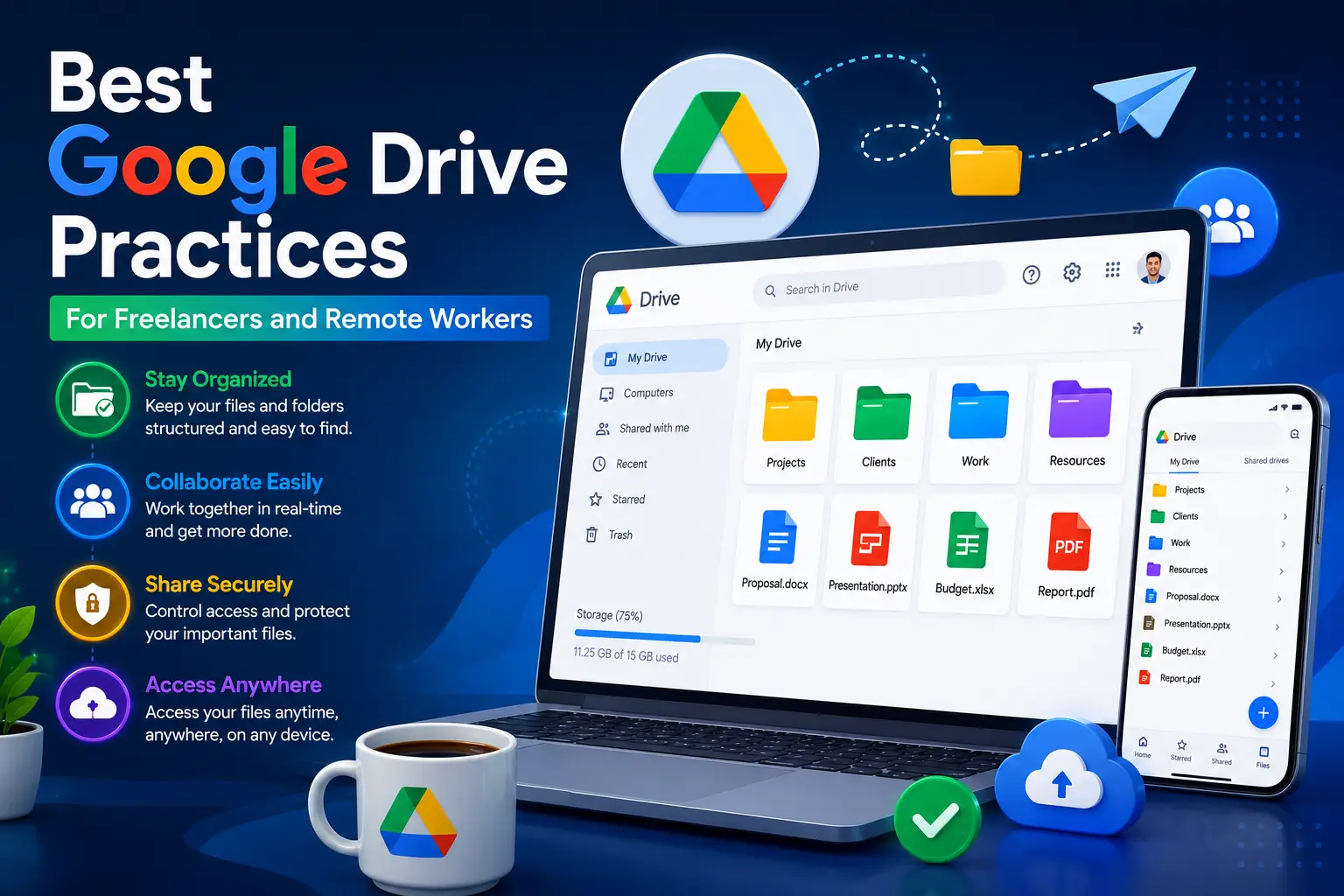 Home Page 9 Best Google Drive Practices For Freelancers and Remote Workers