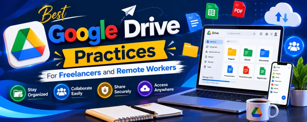 Best Google Drive Practices For Freelancers and Remote Workers 